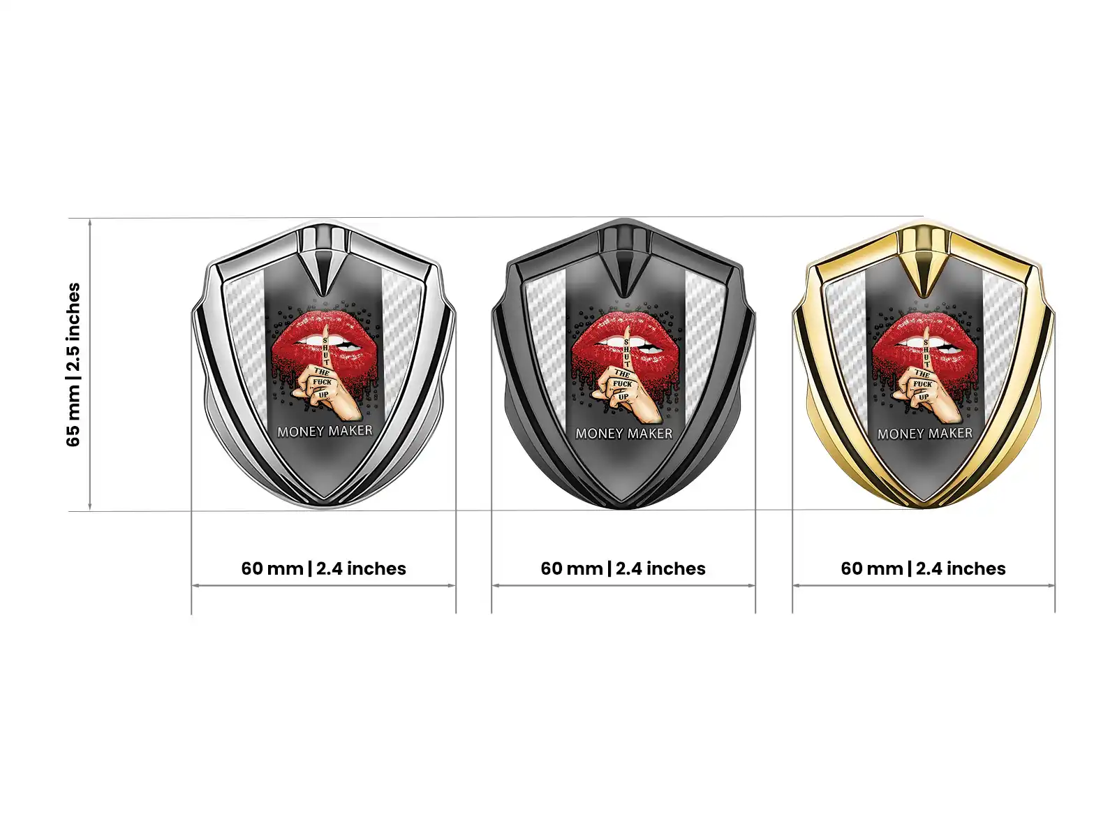 Custom Metal Emblems Max Design